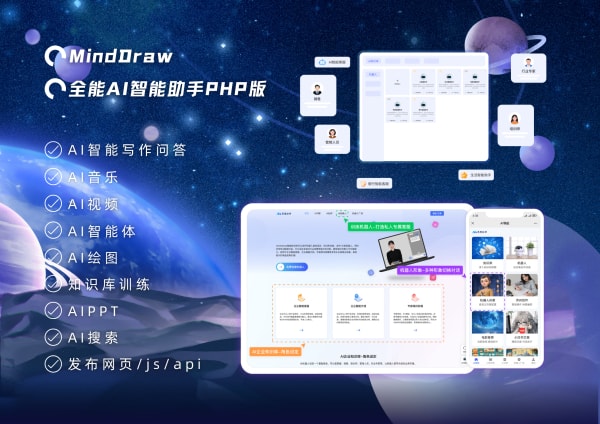 MindDraw - 全能AI智能助手 [PHP源码版]